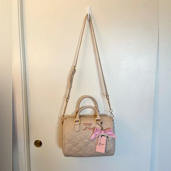 Juicy Couture “Tie the Knot” Quilted Satchel NWT - Picture 4 of 5